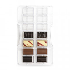 Moule à chocolat 14 rectangles