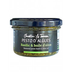 Pesto d’algues, basilic & huile d’olive