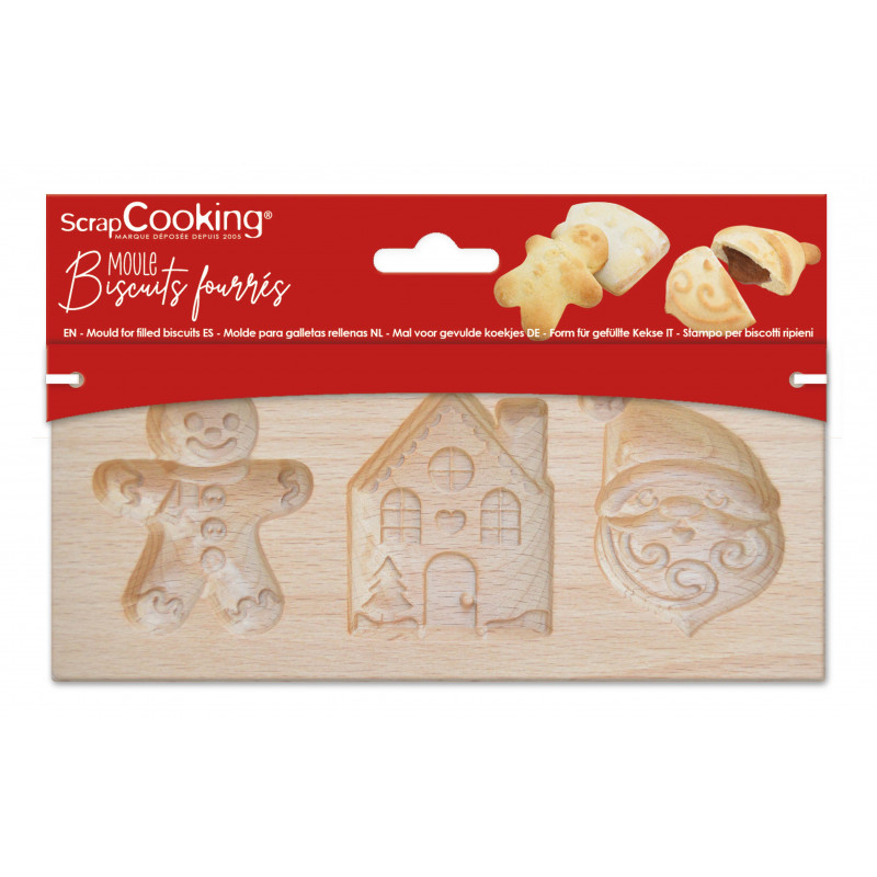 ScrapCooking - Coffret Atelier Biscuits de Noël - Kit Pâtisserie