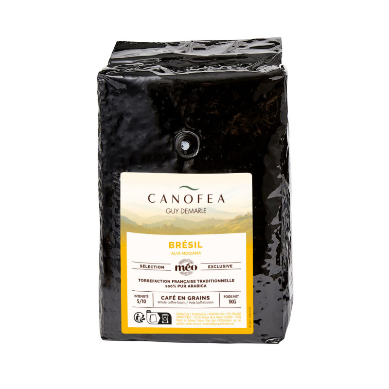 Café grains pur arabica intensité 7 1kg, Café