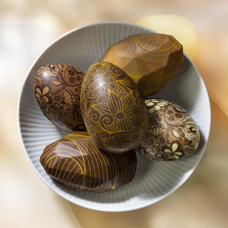 Kits de décoration d'œufs de Pâques en mosaïque