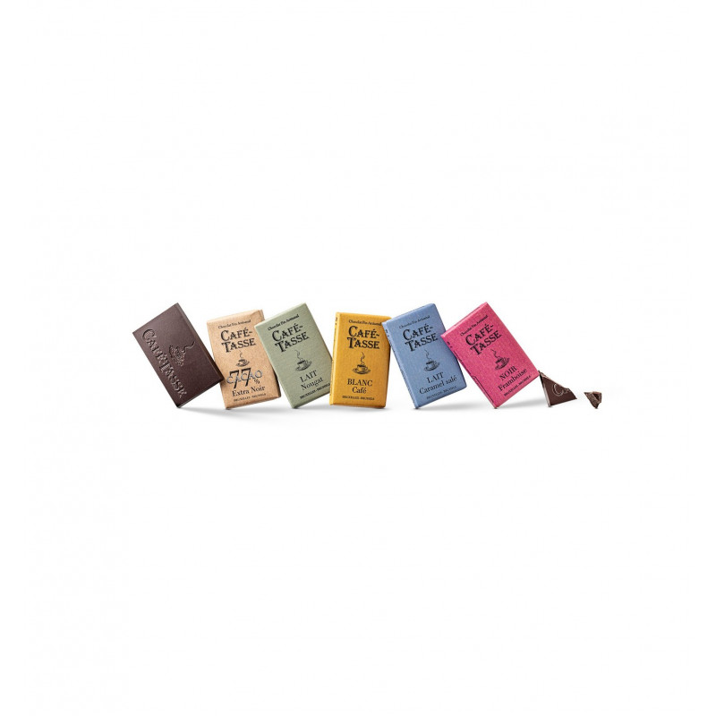 Tablettes de chocolat > Mini Tablettes Noir et Lait