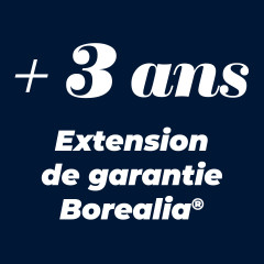 Extension de 3 ans de garantie BOREALIA®