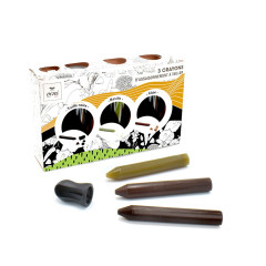 Coffret 3 crayons d’assaisonnement : basilic / truffe / cèpes