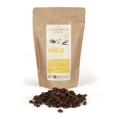 Café en grains aromatisé - Vanille - Canofea - 125g