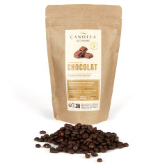 Café en grains aromatisé - Chocolat - Canofea - 125g