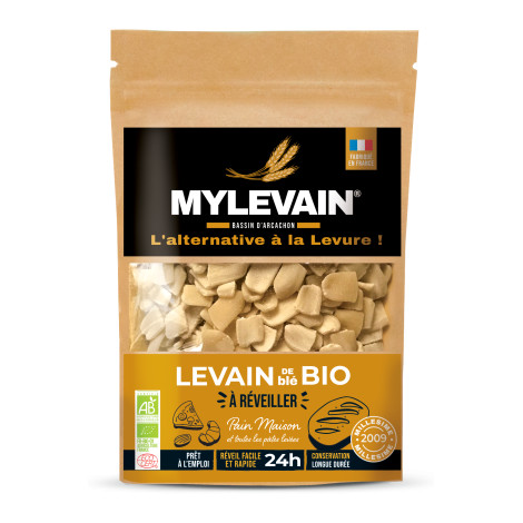 Levain biologique 100% naturel - en paillettes 50g