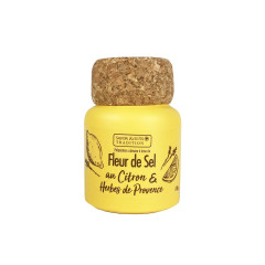 Fleur de sel au citron et aux herbes de provence