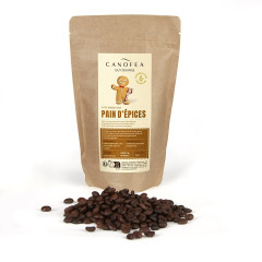 Café en grains aromatisé pain d'épices Canofea 125g