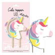 Cake topper LED Licorne