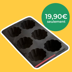 Moule 6 Muffins Droits OHRA®