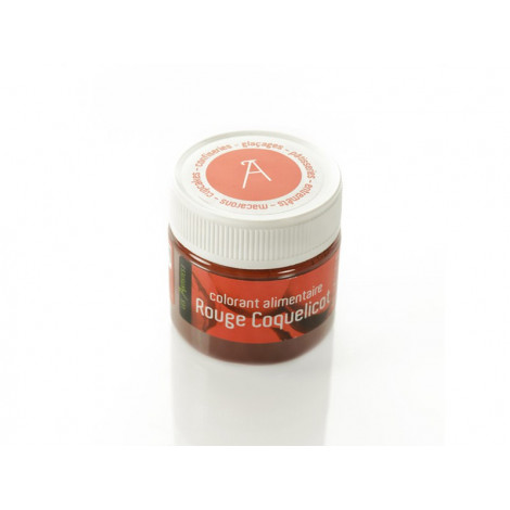 Colorant alimentaire rouge coquelicot 10 g