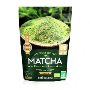 Poudre de thé vert matcha 4oz - Goût laiteux végétalien biologique Cer