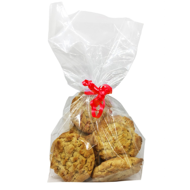 Sachets pour biscuits et confiserie - Givré à pois blanc - La