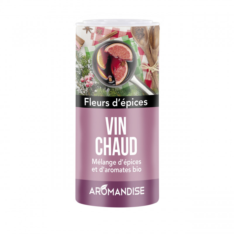 Vin Chaud - Mélange d'épices et d'aromates bio, 50g - Epices et