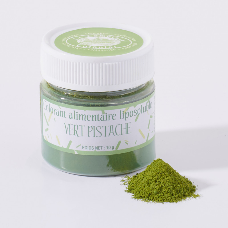 Mirontaine - Colorant alimentaire bio vert, 10 g