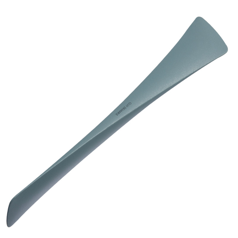 Lot de 2 spatules double gris acier inoxydable 36.5 cm x 7.8 cm
