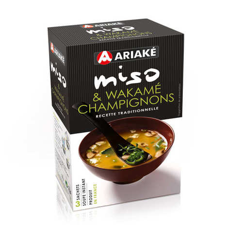 Soupe Miso Wakamés Champignons (3 sachets de 12 g)