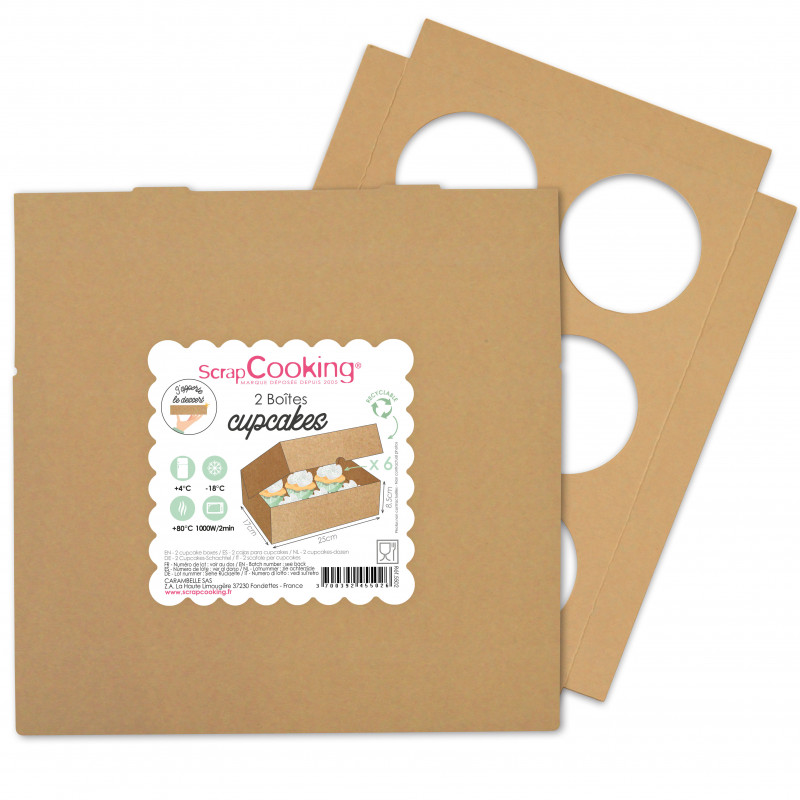 Moule en papier carton pour cupcake / muffin