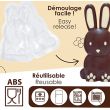 Moule Lapin en chocolat 3D