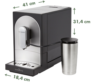 Dimensions de la machine à café à grain CANOFEA®